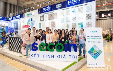 Secoin tại VIBE 2024: Xu hướng gạch xây dựng thân thiện với môi trường
